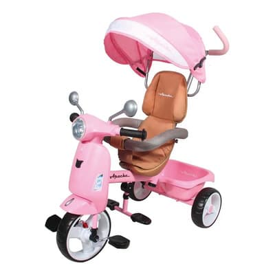 Triciclo Apache Vespa Rosa 3 En 1 Con Sonidos Y Luz Lc-stmt-c - $2,599.00 en Mercado Libre | PrecioMX