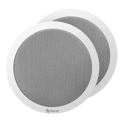 Kit De 2 Bocinas Redondas De 300 Watts Para Plafon Steren Blanco - $1,190.00 en Mercado Libre | PrecioMX