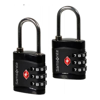 Candado Samsonite Global Ta 3 Dial Tsa X2 Black Negro - $239.40 en Mercado Libre | PrecioMX