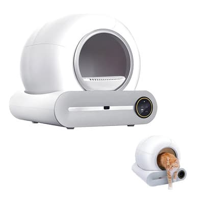 Arenero Autolimpiable Para Gato Extra Grande Con Control App