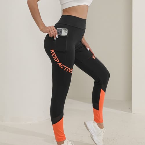 Leggings Deportivos De Cintura Ancha Con Inserto De Malla Y - $124.74 en Mercado Libre | PrecioMX