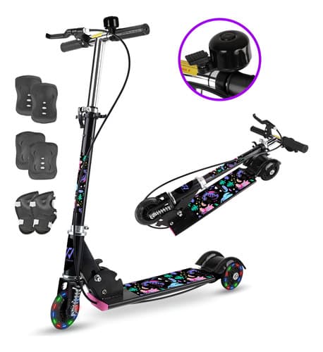 Patín Del Diablo Scooter Ajustable Para Niños 3 Ruedas - $720.72 en Mercado Libre | PrecioMX