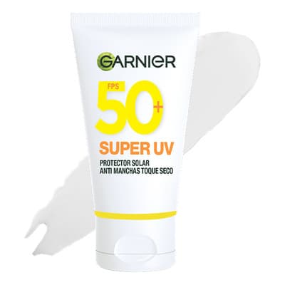 Garnier Super Uv Toque Seco Fps 50+ Protector Solar Efecto Mate, 40 Ml - $121.00 en Mercado Libre | PrecioMX