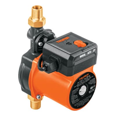 Bomba Presurizadora Truper Pre-1/6 1/6 Hp Con Flujo De 25 L/min, Ideal Para Casa O Departamento Con Baja Presión. Silenciosa, Compacta, Fácil De Instalar Y Bajo Consumo Energético - $815.00 en Mercado Libre | PrecioMX