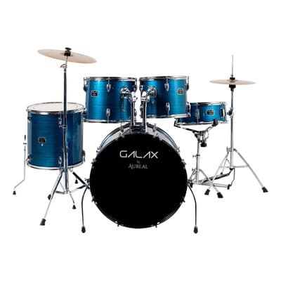 Batería Acústica Aureal Galax, Hardware Platillos Banco Blue Color Azul - $7,499.00 en Mercado Libre | PrecioMX