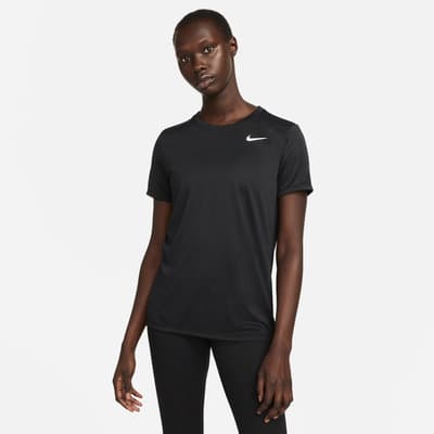 Playera Para Mujer Nike Dri-fit Negra Dx0687-010