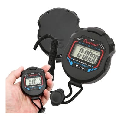 Cronómetro Digital Orzel Profesional Negro Con Alarma Y Pantalla Lcd Resistente Al Agua - $93.10 en Mercado Libre | PrecioMX