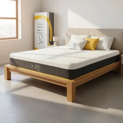 Colchón Matrimonial Hibrido | 20 Cm | Ergonómico Ortopédico Color Blanco