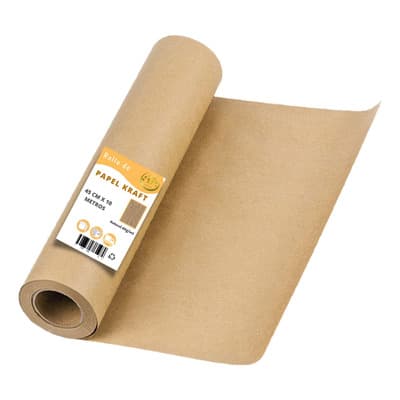 Papel Kraft Rollo 45cm Ancho X 10m 120 Gr Embalaje