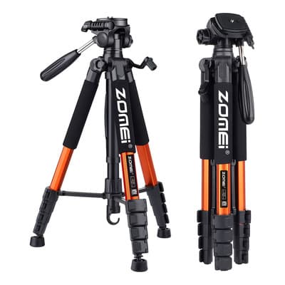 Trípode Para Cámara Zomei Q188 De Aluminio 188cm Color Naranja - $513.23 en Mercado Libre | PrecioMX