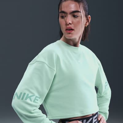Nike Pro Sudadera De Entrenamiento Menta Para Mujer