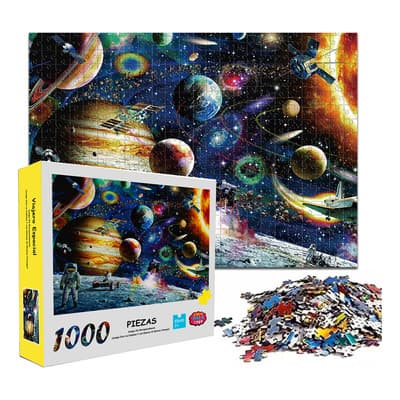 Rompecabezas 1000 Piezas Space Traveler 70x50cm - $148.00 en Mercado Libre | PrecioMX