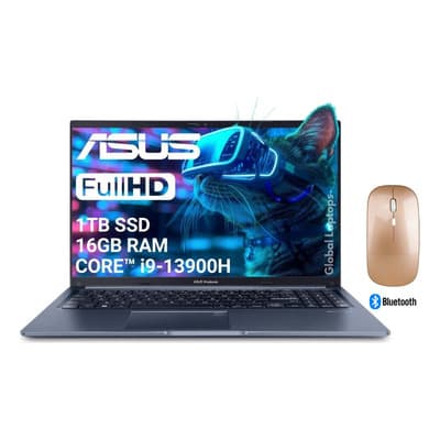 Asus Vivobook Gamer I9 13900H 1tb Ssd 16gb Ram Pantalla 15.6 Fhd 1920 Px X 1080 Px Intel Iris Xe Graphics Notebook F1502VA-SB96 Incluye Windows Instalado Con Regalo