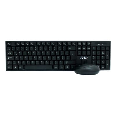 Kit De Teclado Y Mouse Inalámbrico Ghia Gt5000 Español De Color Negro - $336.86 en Mercado Libre | PrecioMX