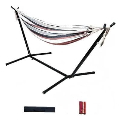 Hamaca Con Base Soporte Hamaca Portatil Bolsa Jardin Muebles De Exterior Hamaca Colgante Portátil Varios Colores - $1,699.99 en Mercado Libre | PrecioMX