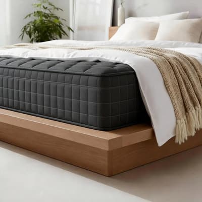 Colchón Matrimonial Memory Foam Resorte Ortopédico Con Resortes Independientes Y Caja Reforzada, Espuma Premium, Ortopédico, Nuevo Y Económico, Muy Transpirable Y Fresco Para Un Descanso Reparador
