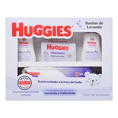 Set De Viaje Huggies Sueños De Lavanda 4 Pz Para Bebé Color Morado - $161.00 en Mercado Libre | PrecioMX