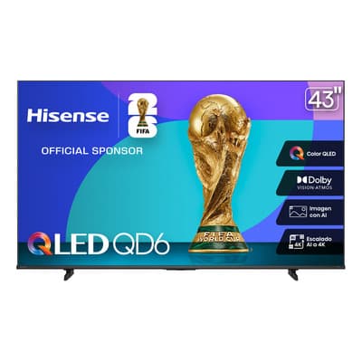 Hisense Smart Tv Pantalla 43 Pulgadas Qled 43qd6qfm Fire Tv - Excelente (Reacondicionado) - $3,999.00 en Mercado Libre | PrecioMX