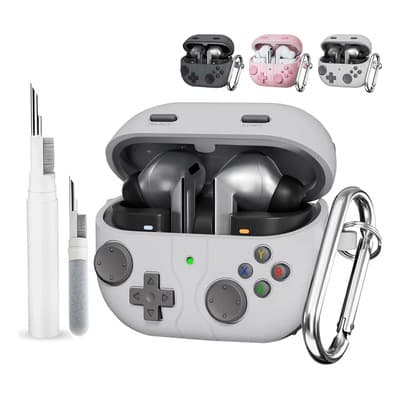Fundas Protectora De Silicona Para Samsung Galaxy Buds 3/3 Pro Case +limpiador + Llavero Gray - $108.87 en Mercado Libre | PrecioMX