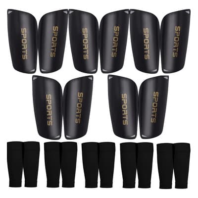 10pc Espinilleras Con Porta Espinilleras Pare Niños Y Adulto