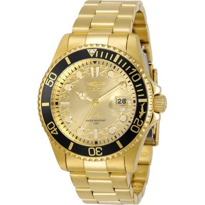 Reloj Invicta 30025 Oro Hombres Oro/negro Champagne - $1,471.08 en Mercado Libre | PrecioMX