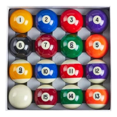 16 Bolas De Billar Pool-juego De Billar Profesionales Resina - $408.88 en Mercado Libre | PrecioMX