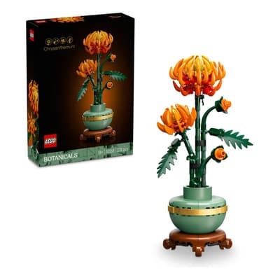 Lego Botanicals Crisantemo 10368; Arreglo Floral Decorativo; Incluye Dos Crisantemos Abiertos Y Dos Botones, Maceta Verde Y Base Armables; 18+ 278 Icons - $549.00 en Mercado Libre | PrecioMX