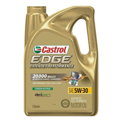 Aceite Para Motor Castrol Sintético 5w-30 Para Auto/camioneta X 4.73l Edge Extended Performance - $959.00 en Mercado Libre | PrecioMX