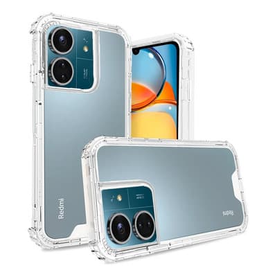 Funda Para Xiaomi Redmi 13c Y Poco C65 Case Compuesto De 3 Piezas En 1 Uso Rudo Esquinas Reforzadas Anticaídas Transparente Liso - $98.99 en Mercado Libre | PrecioMX