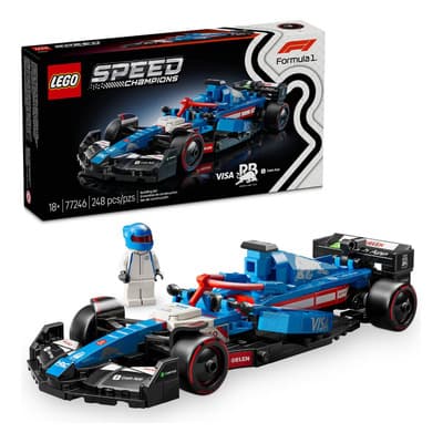 Lego® Speed Champions Auto De Carreras Visa Cash App Rb Vcarb 01 F1® 77246; Kit De Vehículo Y Piloto 248 Coche De Carreras - $490.61 en Mercado Libre | PrecioMX