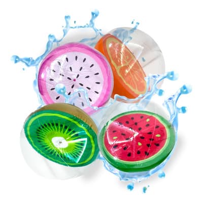4 Pelotas Playeras Frutas Inflable Alberca Pool Party Color Multicolor - $255.00 en Mercado Libre | PrecioMX