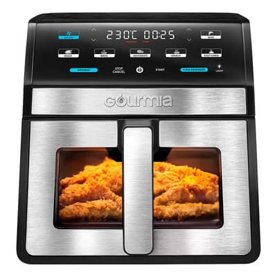 Freidora De Aire Digital Gourmia 7.6 L Con Ventana Y Luz Ctc Plateado/negro - $1,554.00 en Mercado Libre | PrecioMX