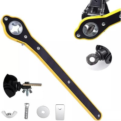 Llave De Trinquete De Gato Carro Herramienta De Reparación Amarillo - $60.00 en Mercado Libre | PrecioMX