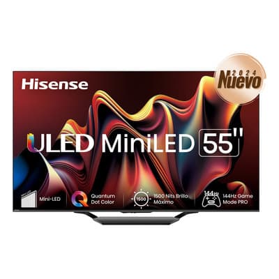 Hisense Smart TV Pantalla 55 Pulgadas ULED MiniLED 55U7N Google TV - $9,801.00 en Mercado Libre | PrecioMX
