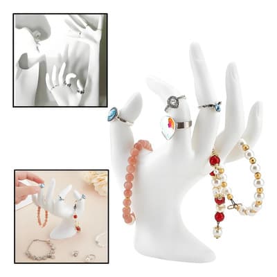 Velstron Mano Exhibidor De Anillos Soporte Para Joyería Joyas Maniqui Blanco - $135.00 en Mercado Libre | PrecioMX