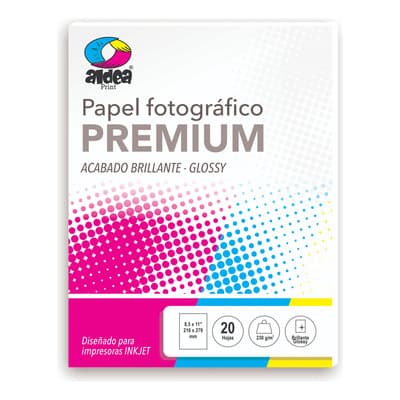 Aldeaprint Papel Fotográfico Glossy Brillante Carta 230g 400 Hojas Blanco - $989.00 en Mercado Libre | PrecioMX