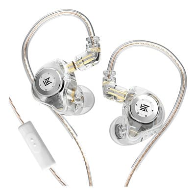Audífonos In-ear Alámbricos Kz Edx Pro With Mic Kz Edx Pro Blanco Con Luz Cristal - $147.73 en Mercado Libre | PrecioMX