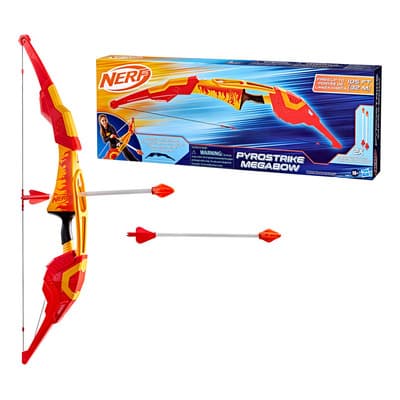 Lanzador Nerf Pyrostrike Megabow 2 Flechas Multicolor - $284.40 en Mercado Libre | PrecioMX