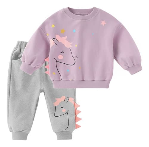 Conjunto De Ropa Con Diseño De Unicornio Para Niñas - $148.99 en Mercado Libre | PrecioMX