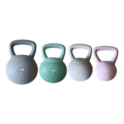 Set De Pesas Rusas Kettlebell Bywell 4kg, 6kg, 8kg Y 10kg Agua