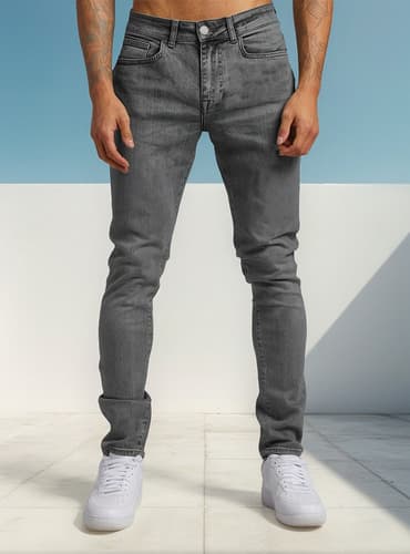 Pantalones Elásticos De Jean De Moda Para Hombres - $257.68 en Mercado Libre | PrecioMX