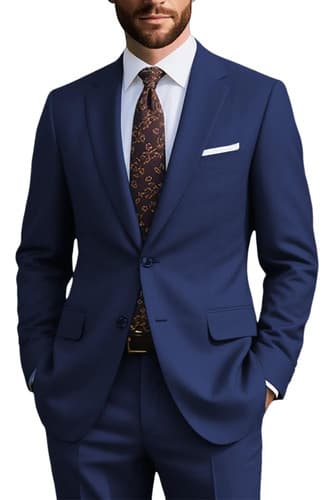 Traje De Hombre De Alta Calidad, Corte Slim Fit Tres Piezas - $278.00 en Mercado Libre | PrecioMX