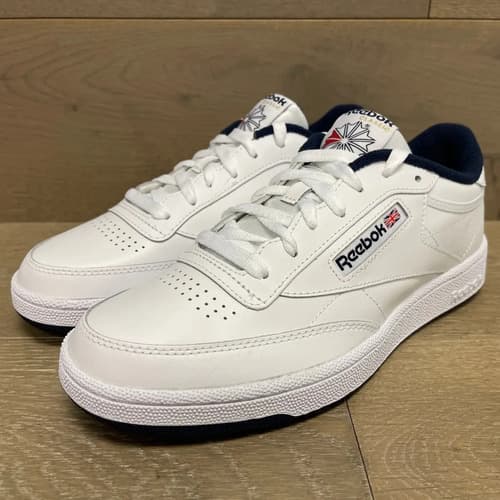 Tenis Reebok Club C 85 Blancos Letras Azules 100% Originales - $1,599.00 en Mercado Libre | PrecioMX