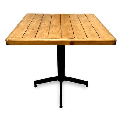 Mesa Madera Restaurante Bar Cafetería Lounge Cocina Taqueria