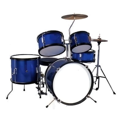 Extreme Exbt026 Bateria Junior Azul 5 Piezas Aro Negro Drums - $3,830.00 en Mercado Libre | PrecioMX