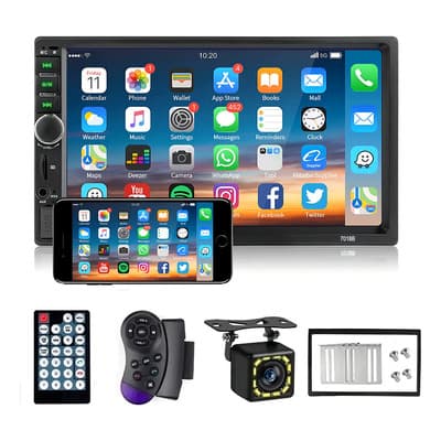 Pantalla Táctil Mirror Link Bt Car Stereo De 7 Pulgadas Fnbrli USB 7018B