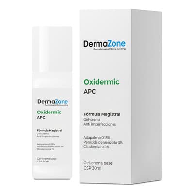 Dermazone Oxidermic Apc Gel Crema Rostro Anti Imperfecciones Nocturno 30ml Acneica Noche