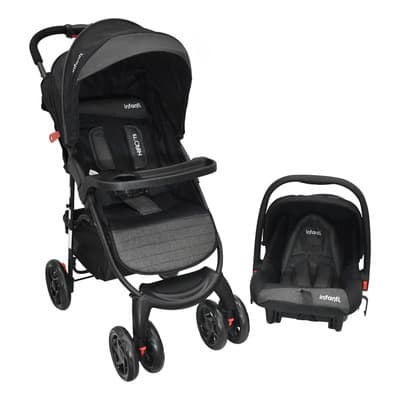 Infanti Carriola Sistema De Viaje Hiro Ts Con Portabebé Color Negro - $2,499.00 en Mercado Libre | PrecioMX