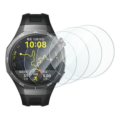 USTIYA 4x Mica Para Huawei Watch Gt 6/5/pro/4 46mm cristal vidrio Protector reloj Pantalla templado Smart Watch Glass 9H HD