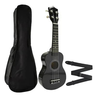 Ukulele 21 Pulgadas Heaimo Modelo U21 Para Principiantes 4 Cuerdas Instrumento Musical Con Funda Estuche Correa Facil De Aprender Para Niños Adultos Escuela Practica Regalo Musica Acustico Negro - $279.99 en Mercado Libre | PrecioMX